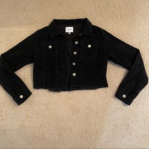 Ruby and Jenna boutique cropped corduroy jacket